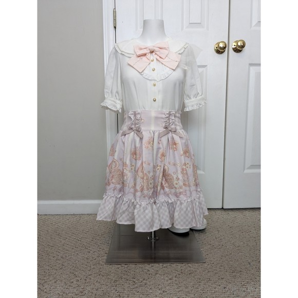Liz Lisa lavender bunny sweet rose candy skirt new with tags - Picture 1 of 8